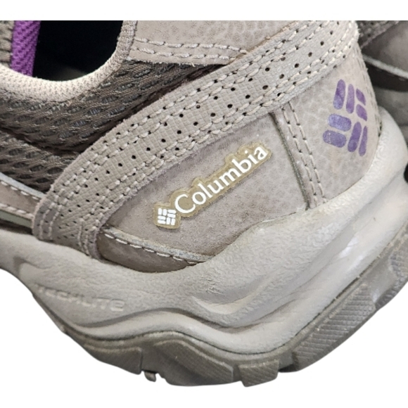 Columbia Strata Trail Low Women's Omnitech Size 8.5 Light Brown/gray Waterproof - Picture 5 of 16